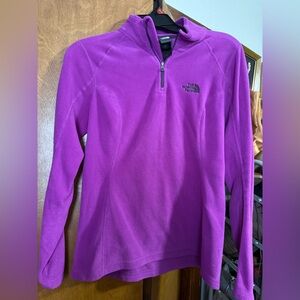 The North Face Deep Purple Fleece Pullover